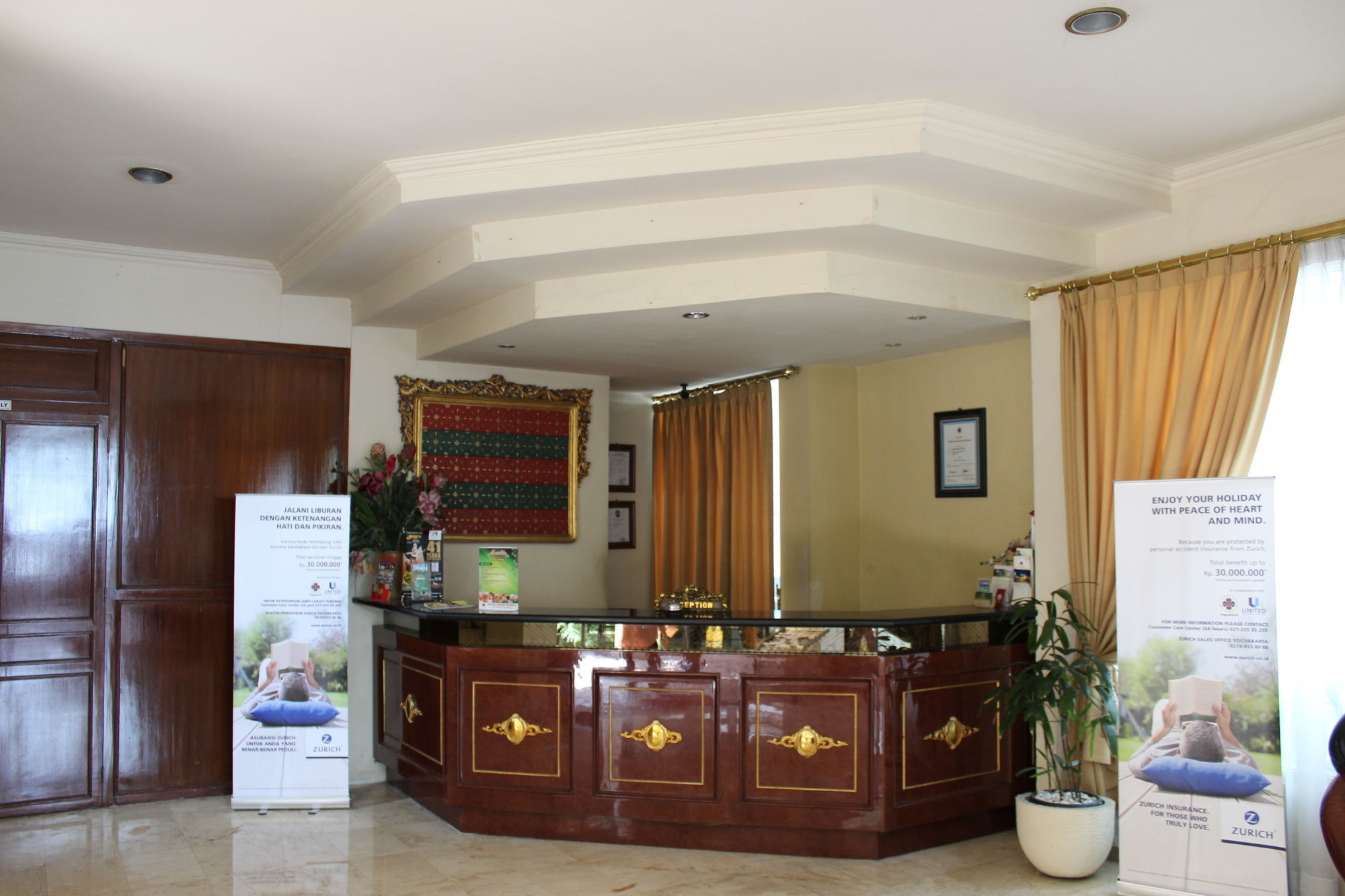 Hotel Indah Palace Yogyakarta Exterior photo